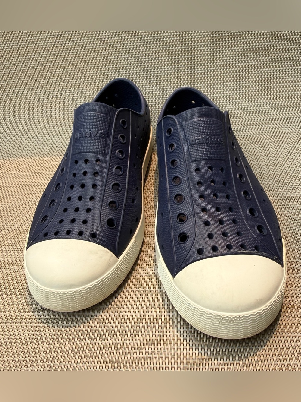 Kids Native Navy Blue Slip-on Shoe - Picture 2 of 5